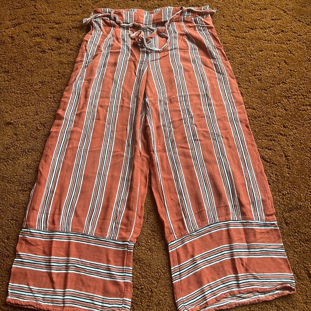 Capris Striped Pants